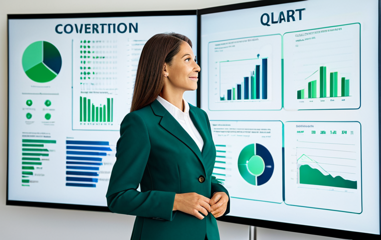 A professional female analyst in a modest business suit, standing confidently in a modern, sophisticated office. Behind her, abstract digital displays glow with interconnected visual representations: one showing green energy and clean environment elements (environmental factor), another depicting diverse community figures and collaborative gestures (social factor), and a third illustrating a clear organizational chart with balanced scales (governance factor). The scene is well-lit, emphasizing innovation and ethical foresight. Fully clothed, appropriate attire, safe for work, perfect anatomy, natural proportions, well-formed hands, professional photography, high quality.