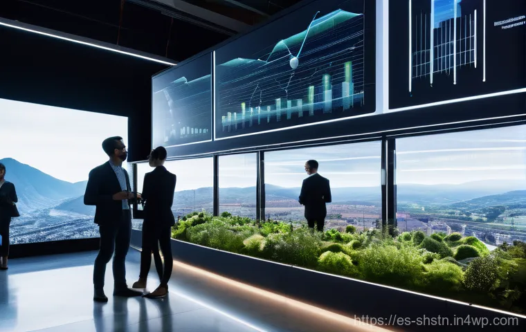 지속가능한 기술 스타트업 투자 분석 - Image Prompt 1: The Future of Green Innovation**